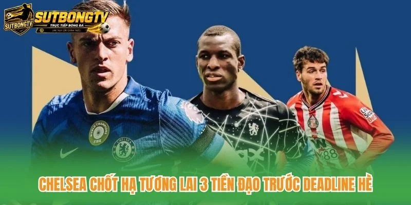 Chelsea Chốt Hạ Tương Lai 3 Tiền Đạo Trước Deadline Hè
