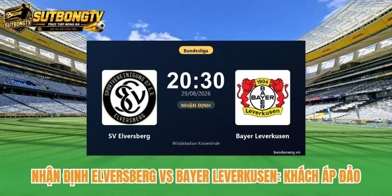 Nhận Định Elversberg Vs Bayer Leverkusen: Khách Áp Đảo